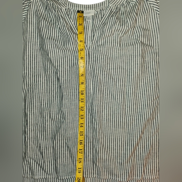 A New Day Size 1x Linen Blend Swing Top - Picture 10 of 13